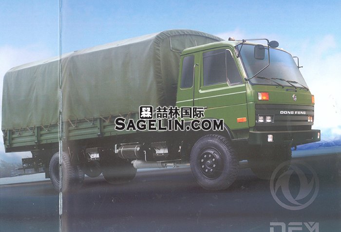 东风EQ1118GA六吨柴油军用运输车