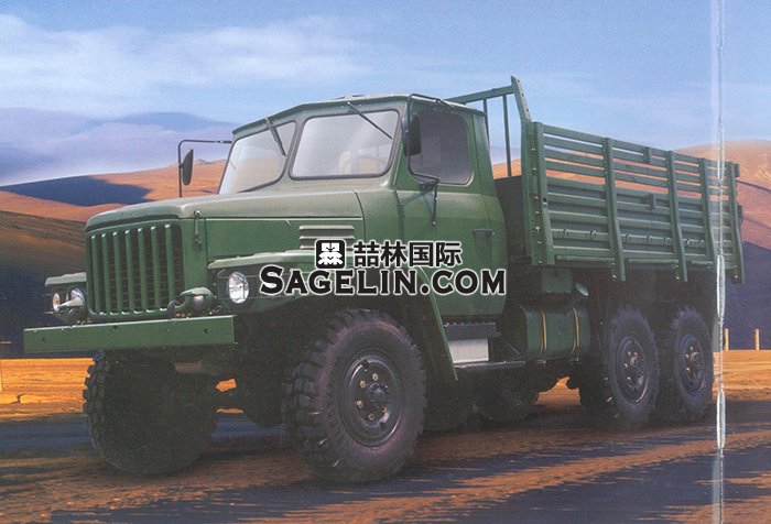 东风EQ2082E6D长头6×6二吨半柴油军用越野汽车