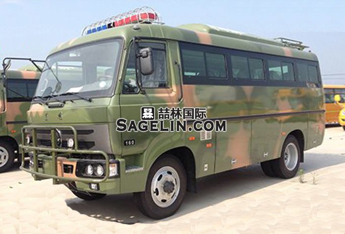 东风EQ6680ZT型四驱越野客车